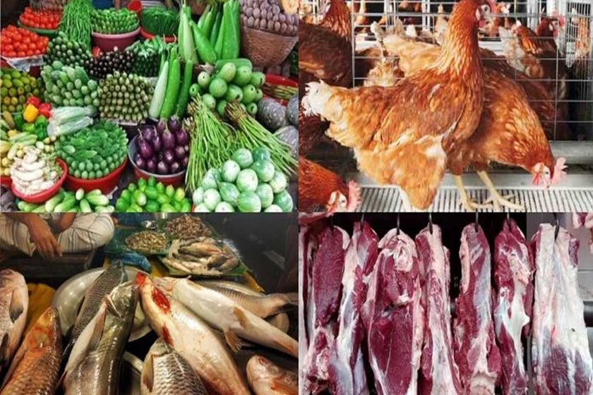 সবজি, কাঁচা মরিচ, মুরগি আর পেঁয়াজের চড়া দাম