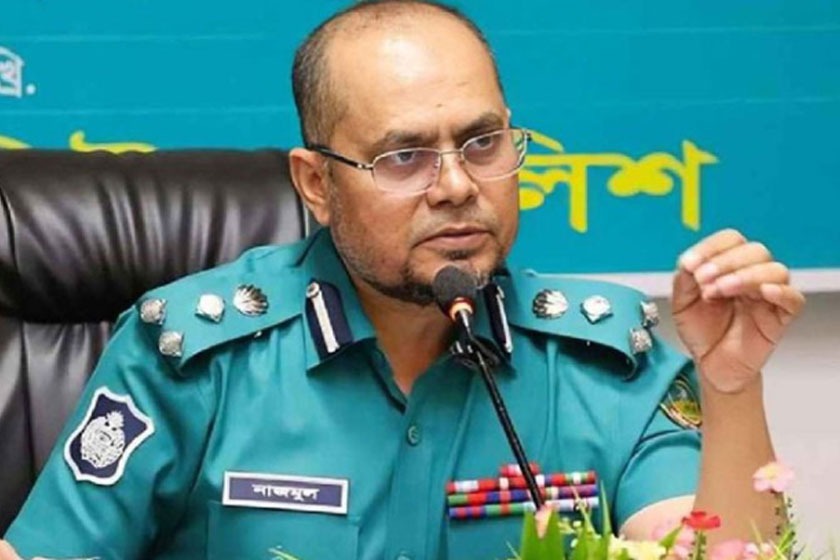 গাজীপুরের পুলিশ কমিশনার নাজমুল করিমকে প্রত্যাহার
