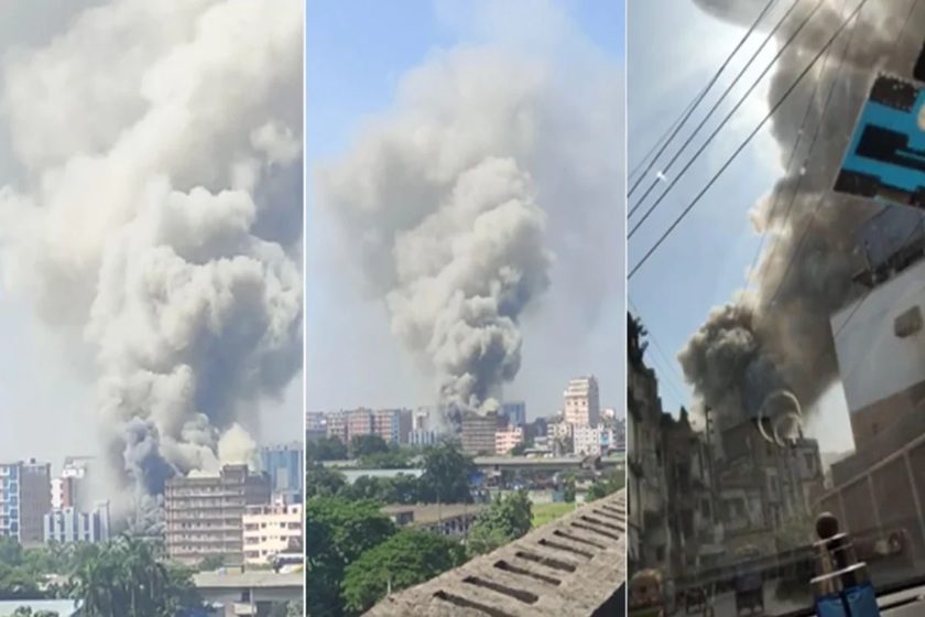 টঙ্গীতে ওষুধ কোম্পানি ড্রাগ ইন্টারন্যাশনালের কারখানায় আগুন